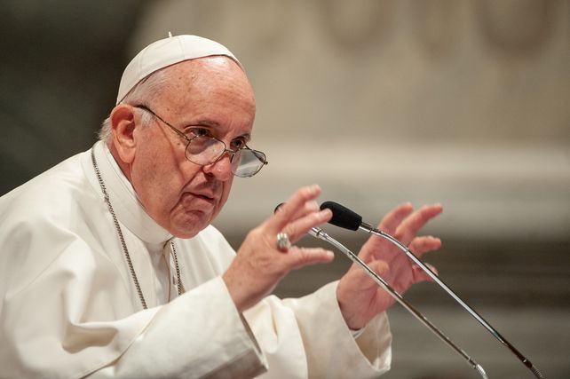 El Papa Francisco reapareció tras sus problemas en el nervio ciático.&nbsp;