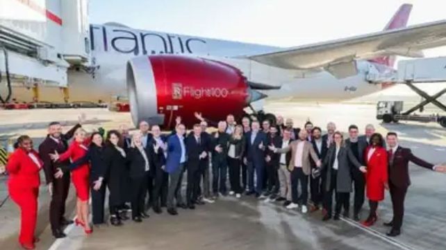 Despegó el primer vuelo transatlántico de Londres a Nueva York con combustible 100% ecológico