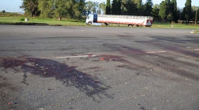 Así quedó la ruta tras el accidente// InfoCielo.