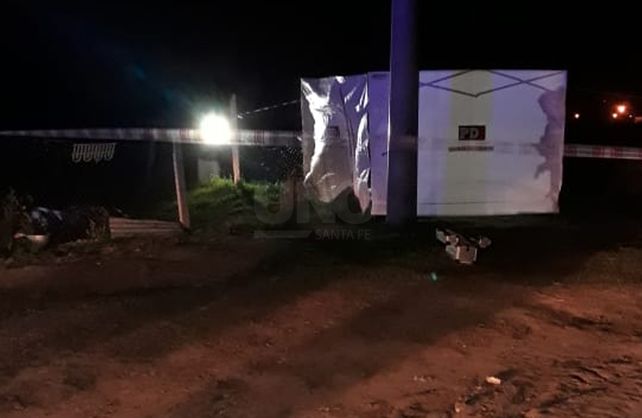 El lugar en dónde sucedió el crimen.