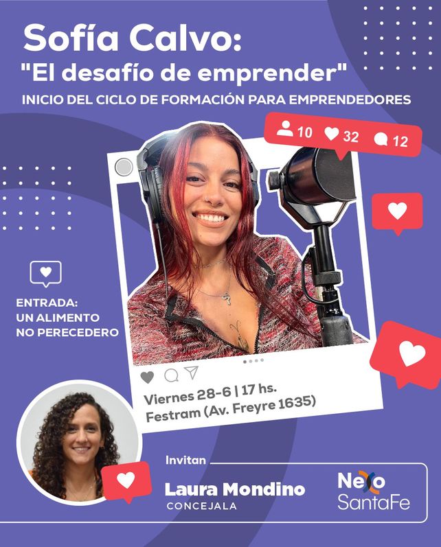 Sofía Calvo en Santa Fe: El desafío de emprender