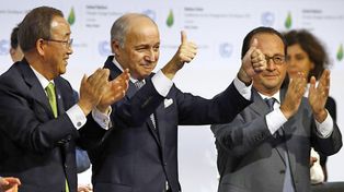 La cumbre mundial de París cerró un histórico acuerdo por el clima
