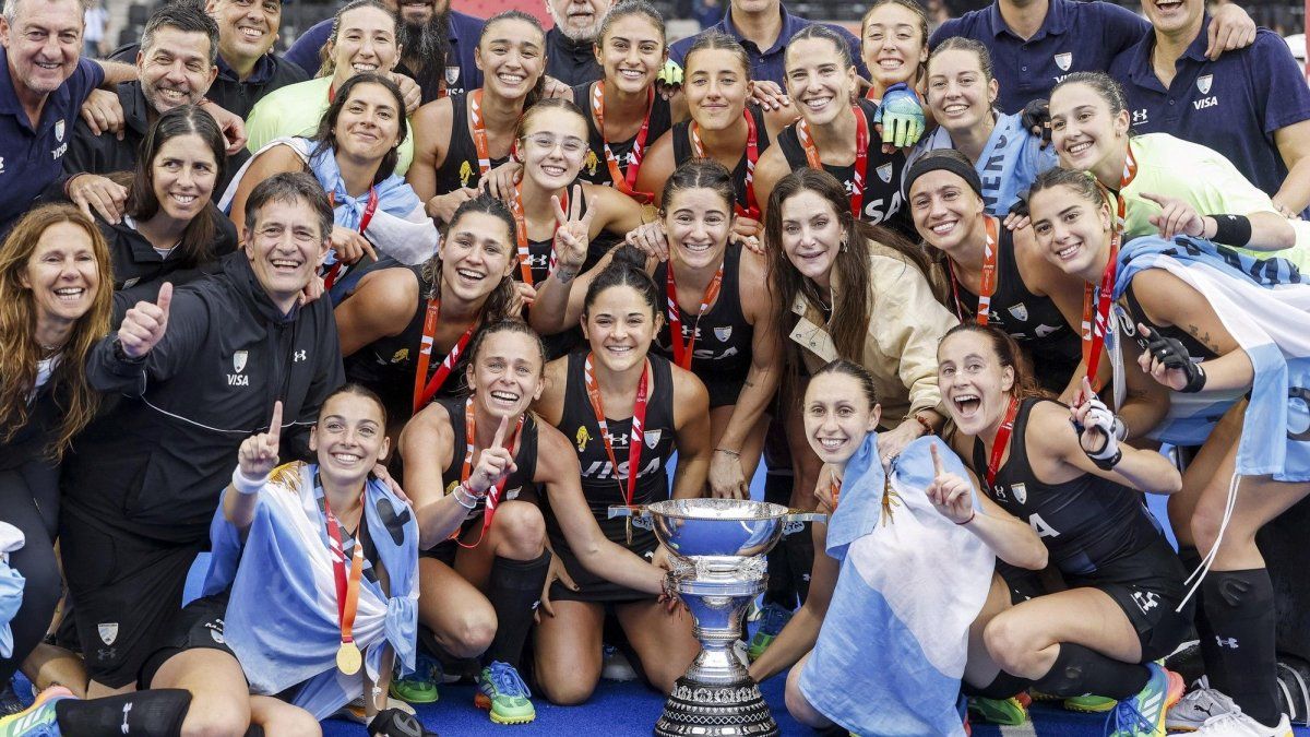 Nueva tercera estrella: Las Leonas se consagraron campeonas mundiales en Países Bajos