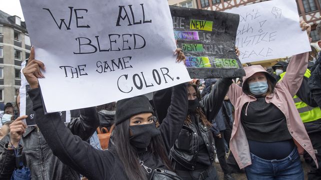Manifestaciones en todo el mundo por la muerte de George Floyd