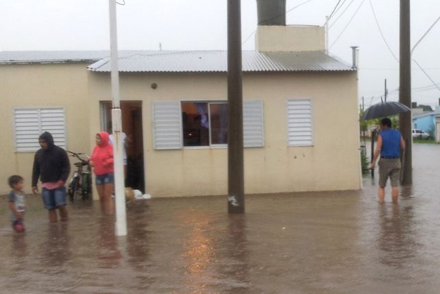 Situación en Coronda por las intensas lluvias