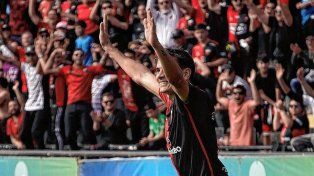 Federico Jourdan volvió a marcar un gol clave para Colón.