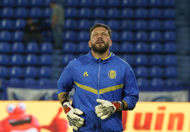 Jorge Broun tuvo un buen rendimiento ante Vélez. El arquero canalla valoró la jerarquía del plantel para liderar la tabla acumulada.&nbsp;