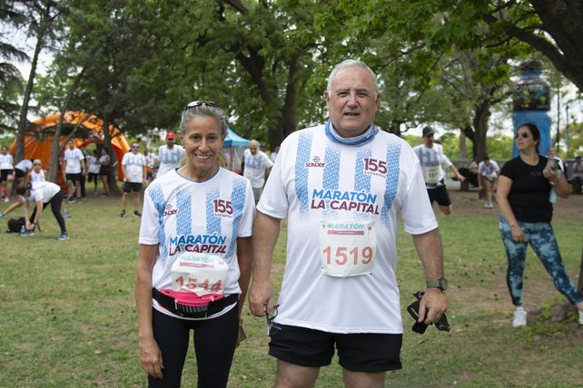 Marcela Rojas y Manuel Lucero. 