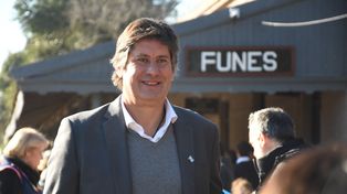 El intendente de Funes, Roly Santacroce, es candidato a convencional constituyente.