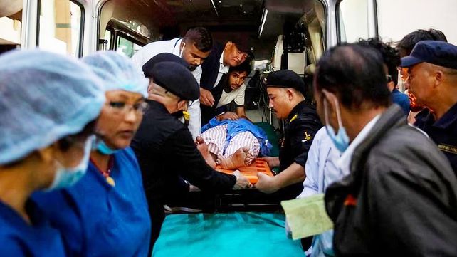 Tras el desastre por las inundaciones en Nepal