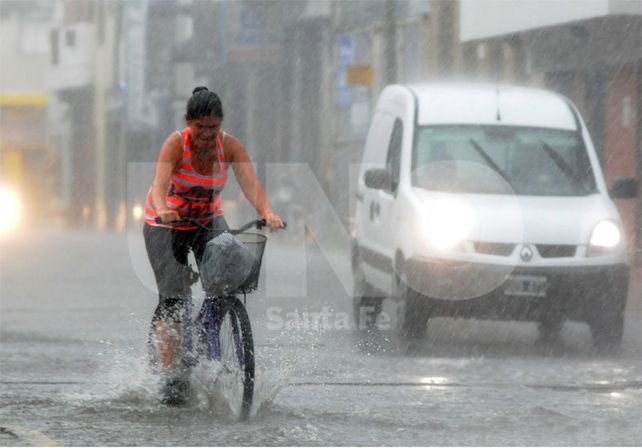Rige un alerta meteorológico a muy corto plazo para la ciudad de Santa Fe