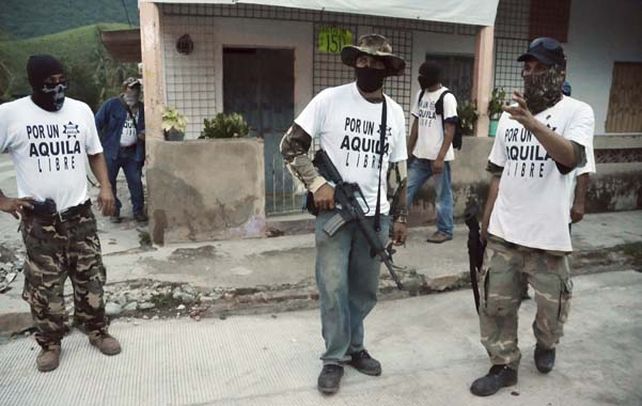 Milicias. Autodefensas civiles en el violento estado de Michoacán.