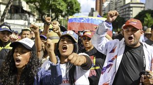 Miles de venezolanos se movilizaron en Caracas por la liberación de Maduro