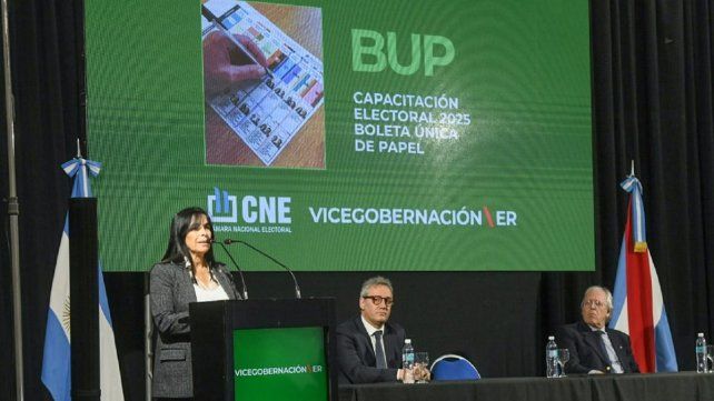 La Vicegobernación de Entre Ríos realizó la primera capacitación en Boleta Única de Papel.&nbsp;