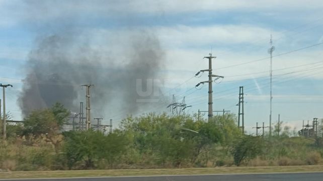 El incendio en la estación Santa Fe Oeste.