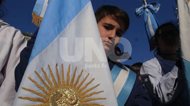Festejos por el Día de la Bandera Nacional en Santa Fe