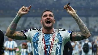 Rodrigo de Paul, mediocampista de la selección argentina campeona del mundo en Qatar 2022.&nbsp;