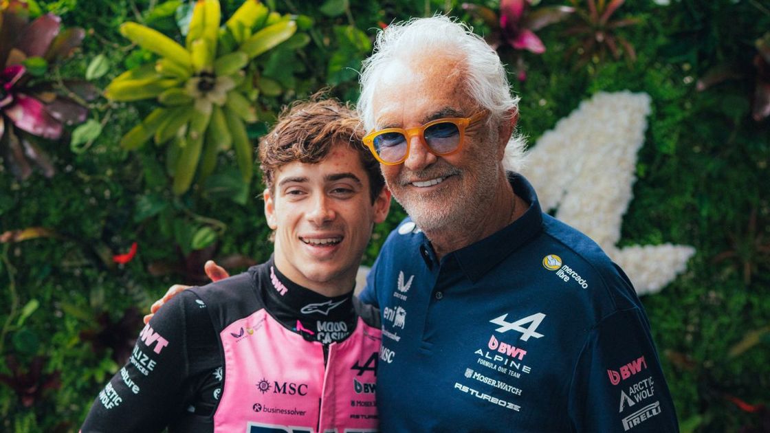 Flavio Briatore pisó el freno ante las versiones del reemplazo de Fernando Alonso por Franco Colapinto.