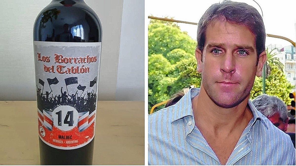 El ex jefe de la barra de River sacó un vino desde la cárcel