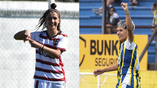 Antonela Cavigioli (Newells) y Daiana Gómez (Central) anotaron este fin de semana.