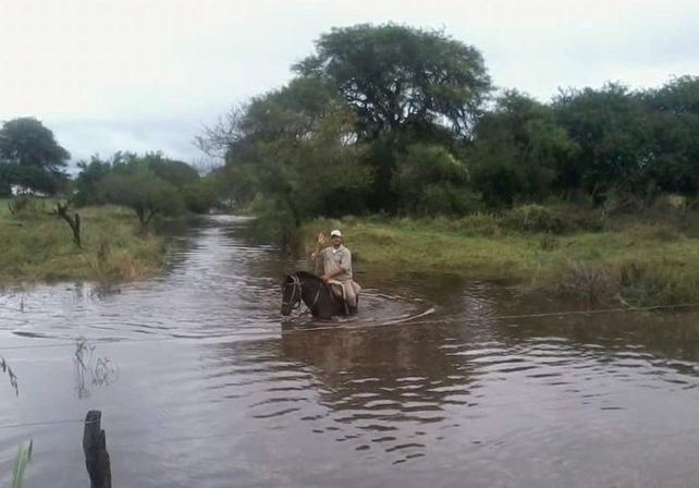 Delicada situación  es la que vive la localidad de Aguará Grande