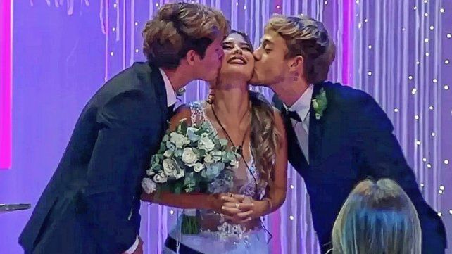 Gran Hermano 2022: así fue la falsa boda Marcos, Julieta y Nacho junto