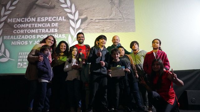La premiación de ayer domingo del Festival Ojo al Piojo en el cine Nuevo Monumental fue un momento de emoción.&nbsp;