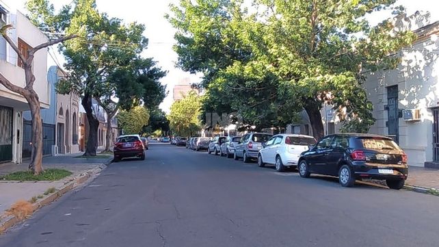 Imagen del lugar en donde sucedió el robo.