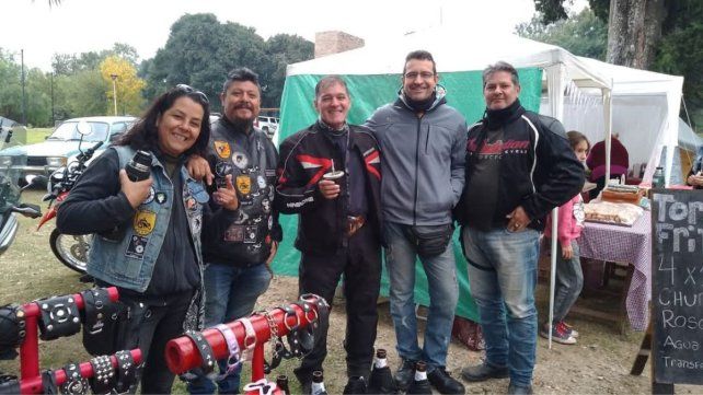Moteros entregaron lo recaudado en el Motoencuentro Solidario de La Toma