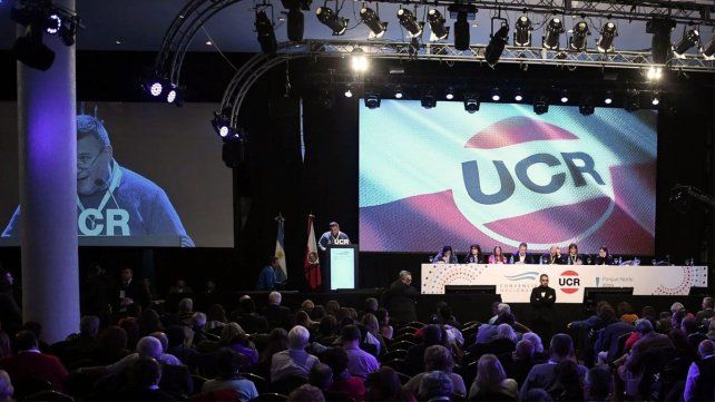 La Convención Nacional de los radicales sesiona este viernes en La Plata (Archivo)