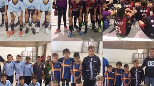 Comenzó el torneo de futsal infantil El Gigante