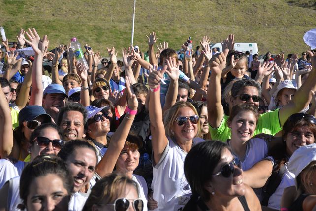 Iniciativa. La actividad convoca a una multitud cada año y es un éxito.
