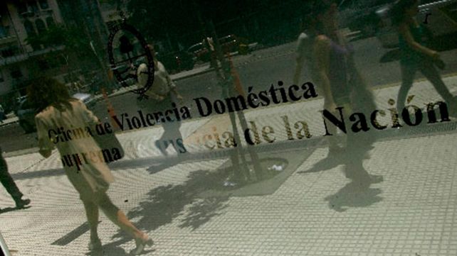 Fachada de la Oficina de Violencia Doméstica (OVD) en calle Lavalle de Ciudad de Buenos Aires.