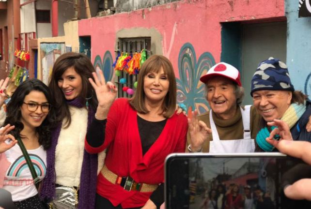 La foto de Susana que empezó a grabar la apertura de su programa junto a Griselda Siciliani