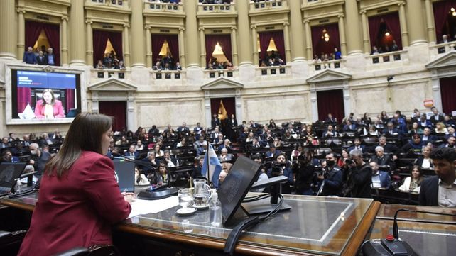 Diputados sesiona para repudiar el ataque contra la vicepresidenta Cristina Kirchner