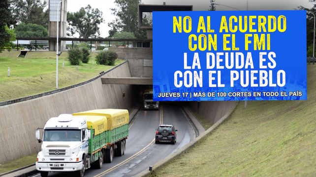 En Paraná realizarán volanteadas desde las 9:30 en el acceso al Túnel Subfluvial.