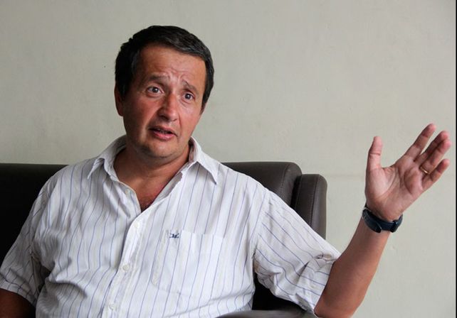 Confiado. Del Frade asegura que los santafesinos lo llevarán a la Legislatura