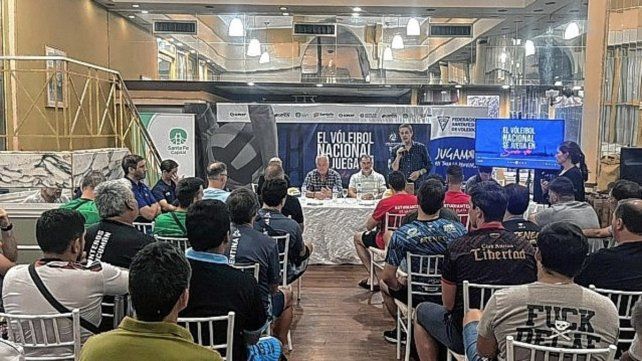 La ciudad de Santa Fe es sede de la Liga Nacional de Voleibol Masculina con la participación de Villa Dora.