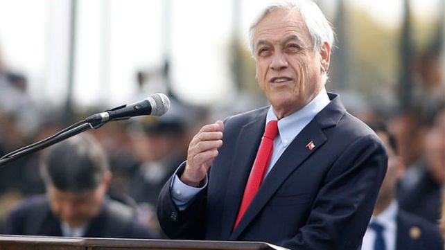 Piñera en una postal de cuando ejerció como presidente trasandino en su segundo mandato (2018-2022)