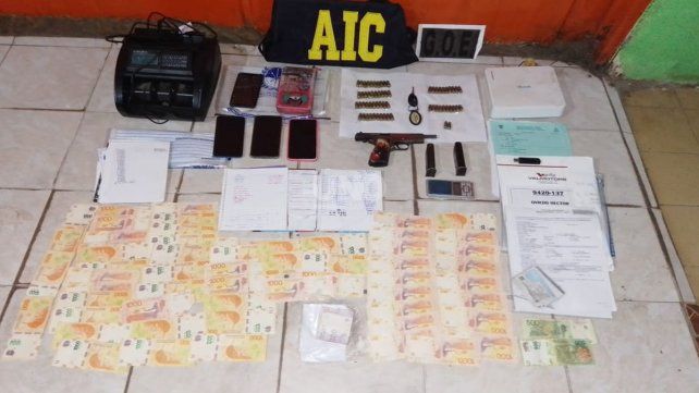 Cayeron seis proveedores y vendedores de drogas entre Santa Fe y Malabrigo