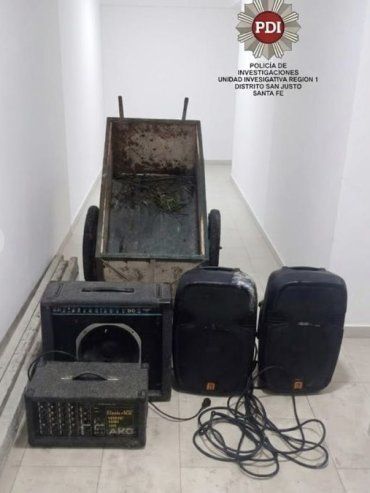 San Justo: detuvieron al presunto coautor del robo de herramientas y equipos de sonido valuados en $4 millones