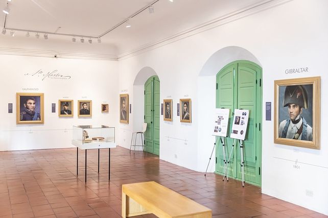 El rostro de San Martín reconstruido por un artista y exhibido en el Cabildo