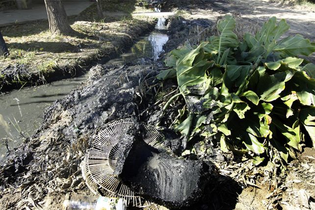 El Municipio realizó otra denuncia por obstrucción de desagües en Santa Rosa