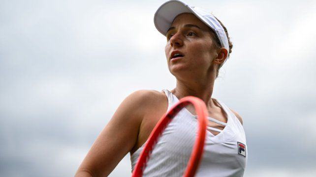 Nadia Podoroska participó por tercera vez en el torneo de tenis de Wimbledon.