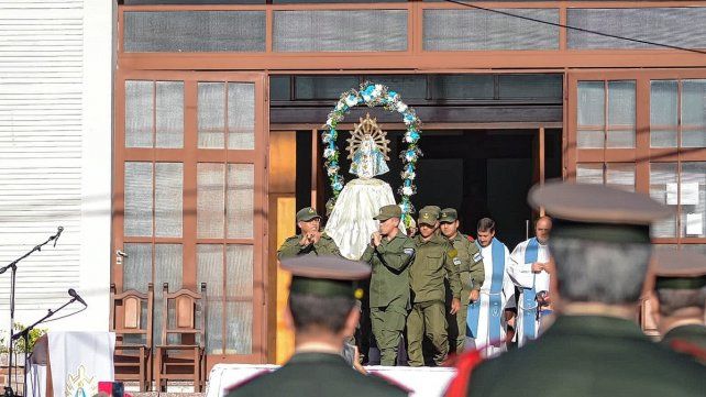 La Virgen. Es considerada patrona de la Argentina