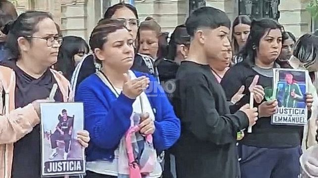 La familia de Emmanuel Mendoza