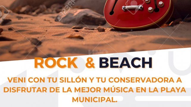 Rock & Beach en la playa municipal de Sauce Viejo