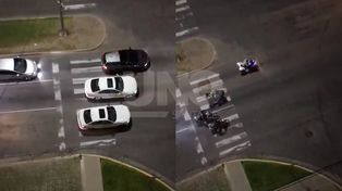Picadas clandestinas en la Costanera. Una problemática sin solución para los organismos de control.&nbsp;