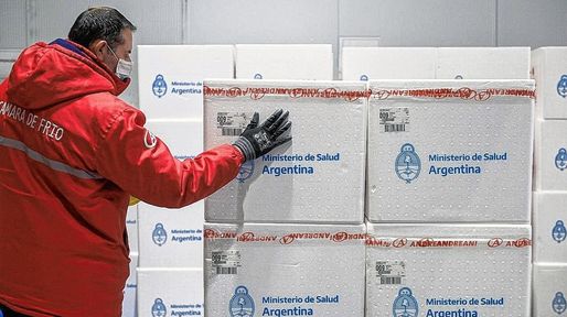 Argentina dona a Bolivia un millón de dosis de vacunas