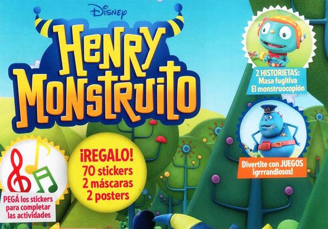 Pedí este martes la revista Henry Monstruito de Disney Junior
